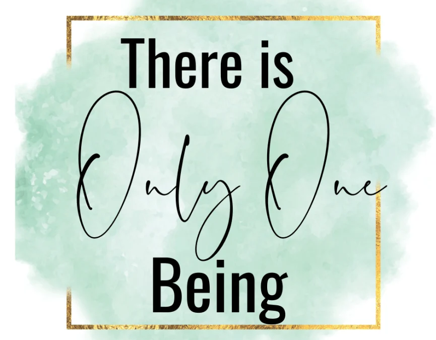 “There is Only One Being”